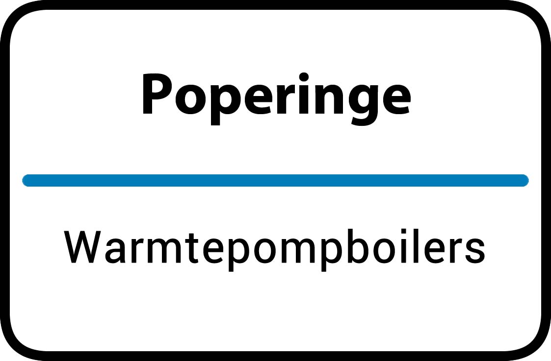 Warmtepompboilers Poperinge