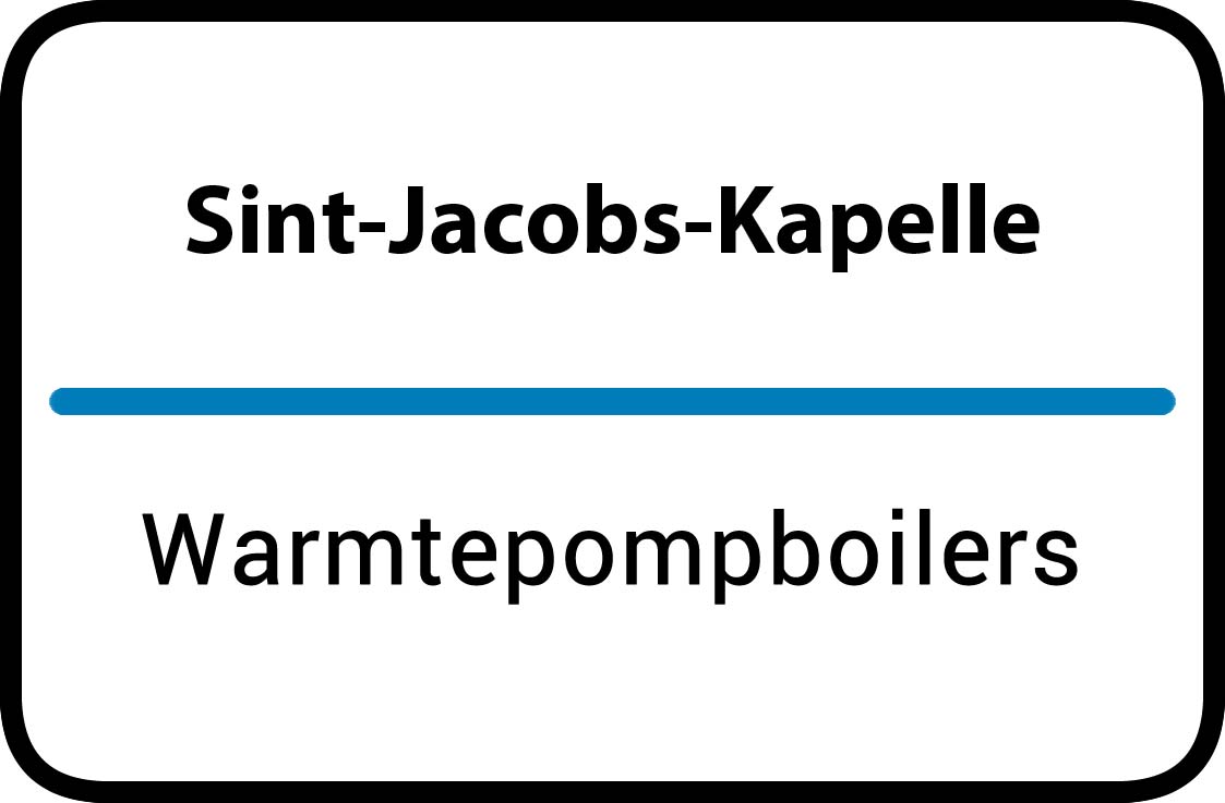 Warmtepompboilers Sint-Jacobs-Kapelle