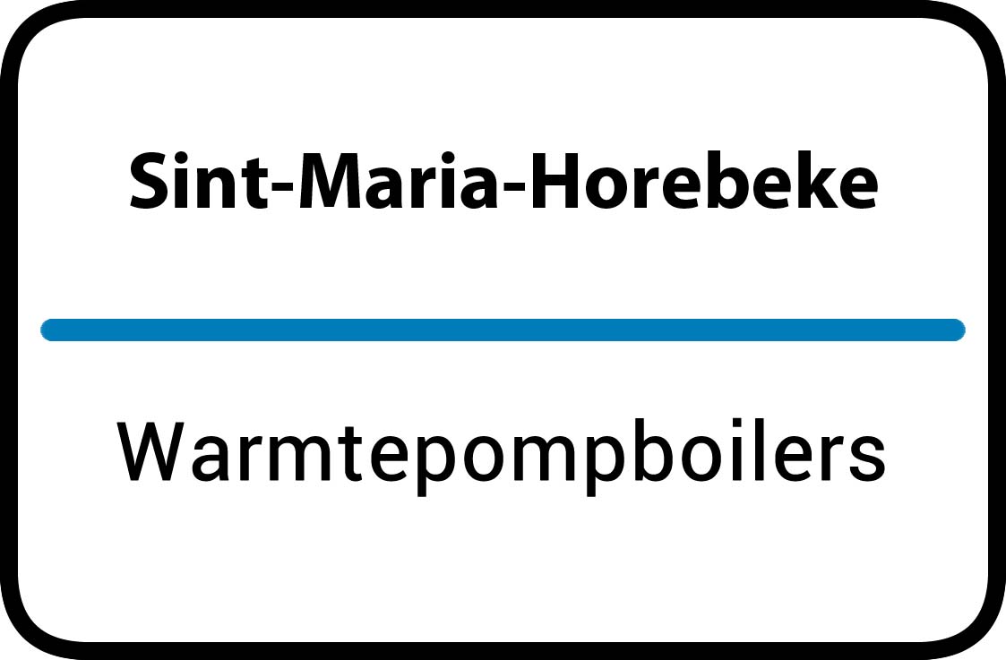 Warmtepompboilers Sint-Maria-Horebeke