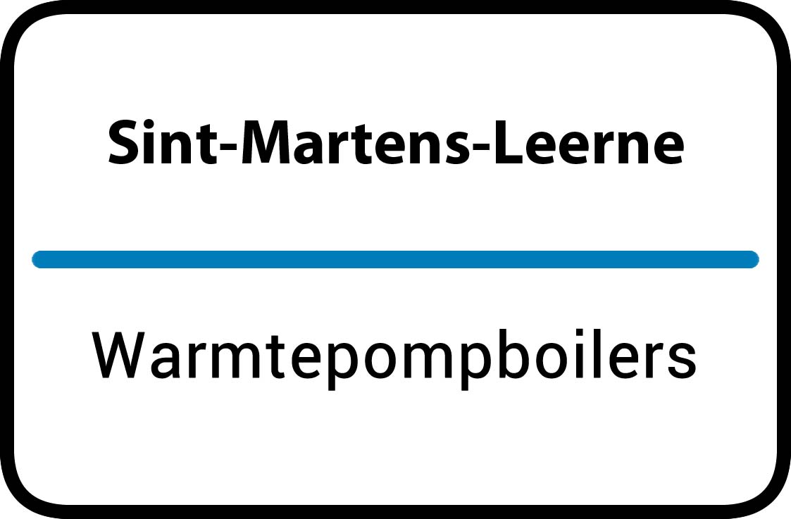 Warmtepompboilers Sint-Martens-Leerne